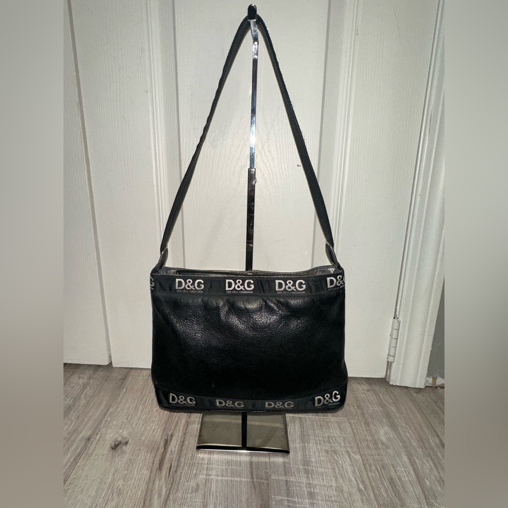 Vintage Dolce & Gabbana Leather Shoulder Bag
